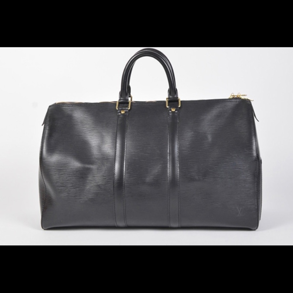 Duffle Keepall #45482 45 Boston Monogram Lv Logo Satchel Gym Epi Weekend Bag
